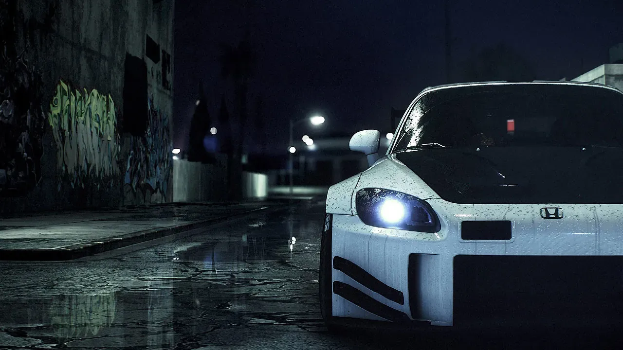 Need for Speed 2015 night street racing in Ventura Bay