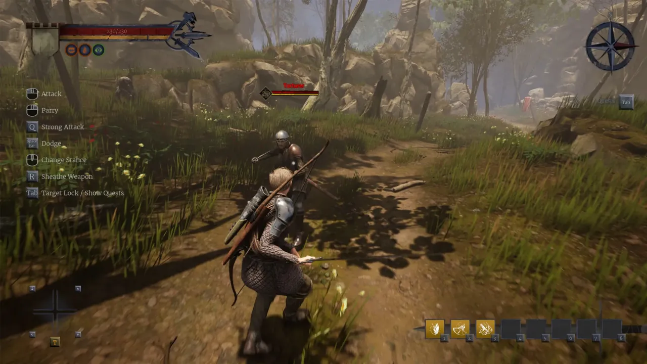 Of Ash and Steel dark fantasy warrior forging weapons