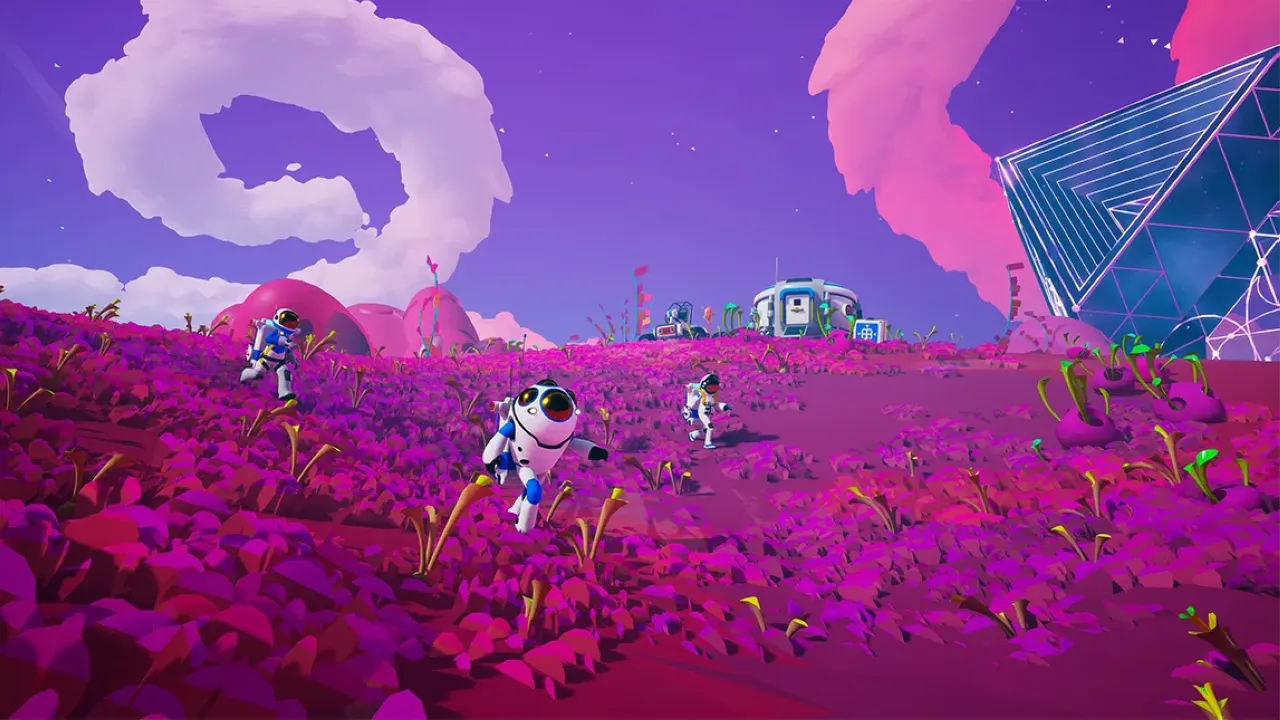 Astroneer Steam Key - exploring colorful alien planet