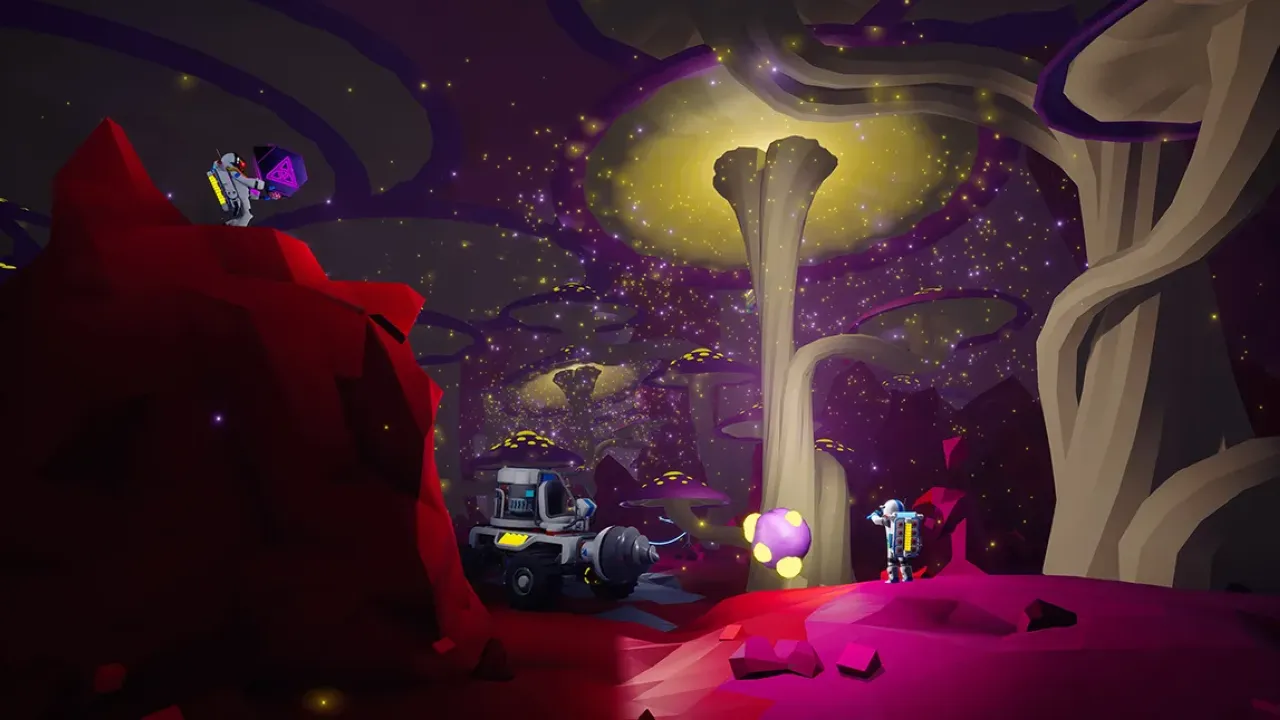 Astroneer Steam Key - building bases and vehicles