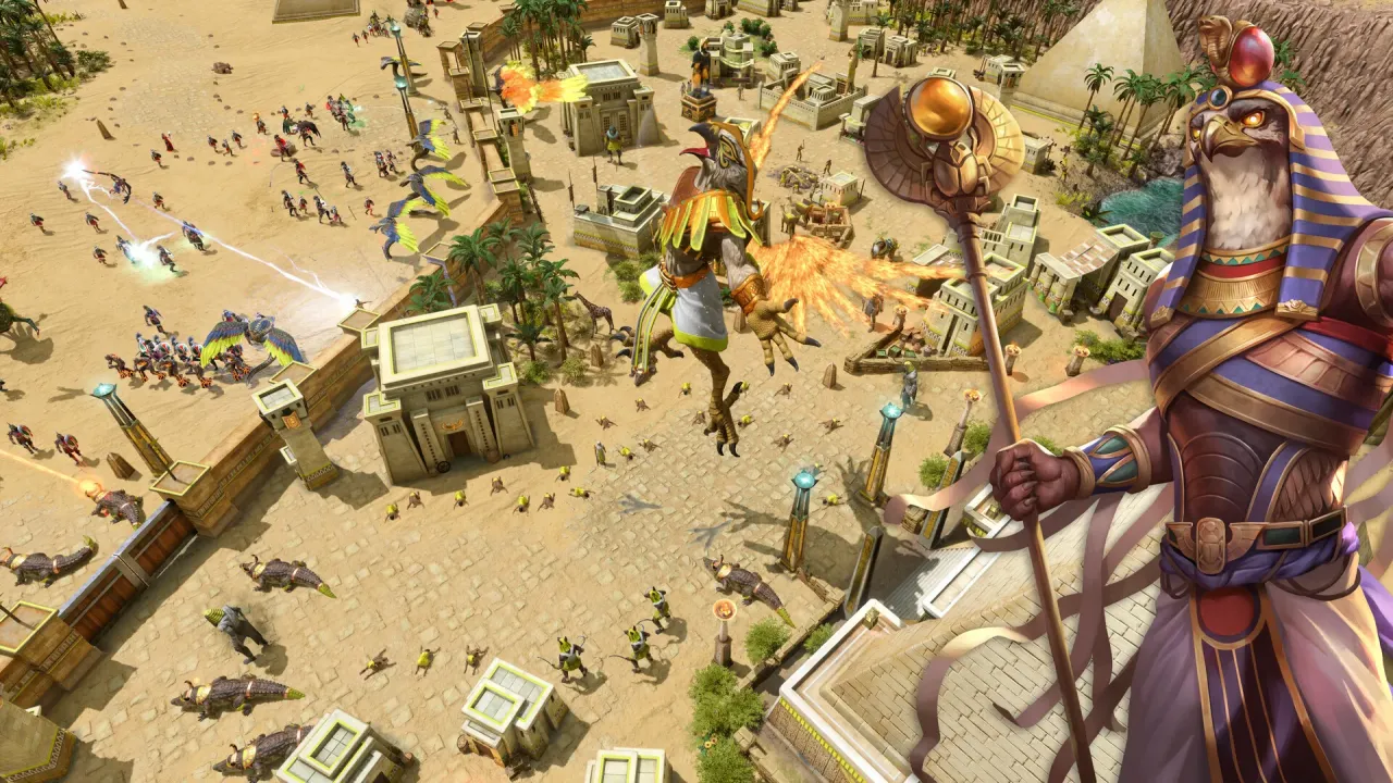 Age of Mythology Retold Steam Key - Egyptian civilization and pharaoh