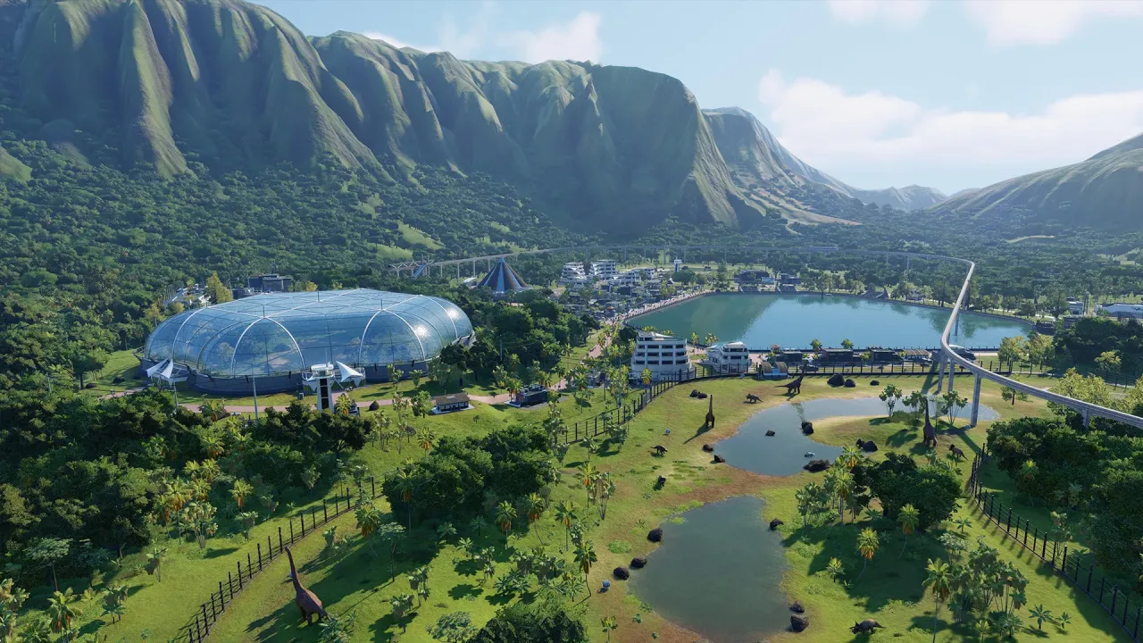 jurassic world evolution 2 steam key - dinosaur park management