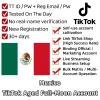 20-Mexico TikTok Aged Full-Moon Account