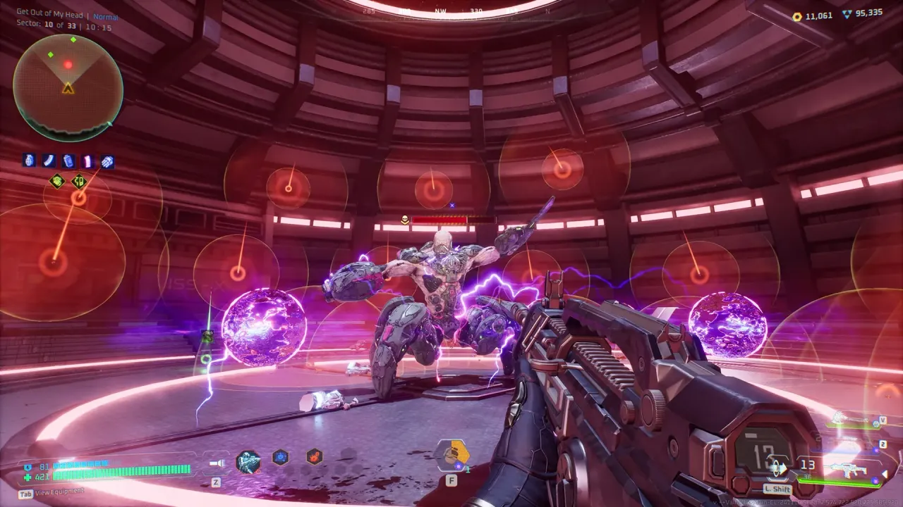 Deadzone Rogue character progression and perk selection