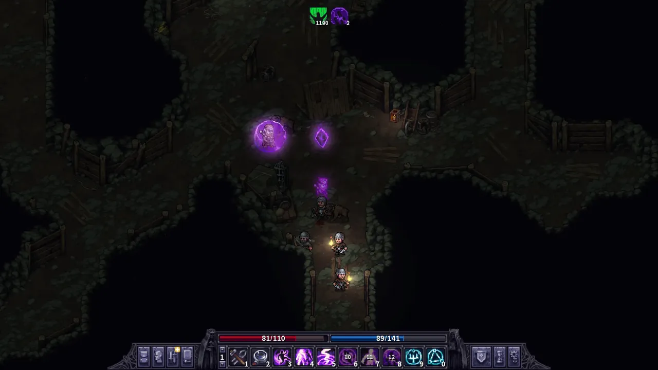 Stoneshard detailed injury and pain management system