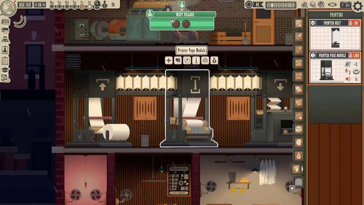 news tower steam key printing press and newspaper production