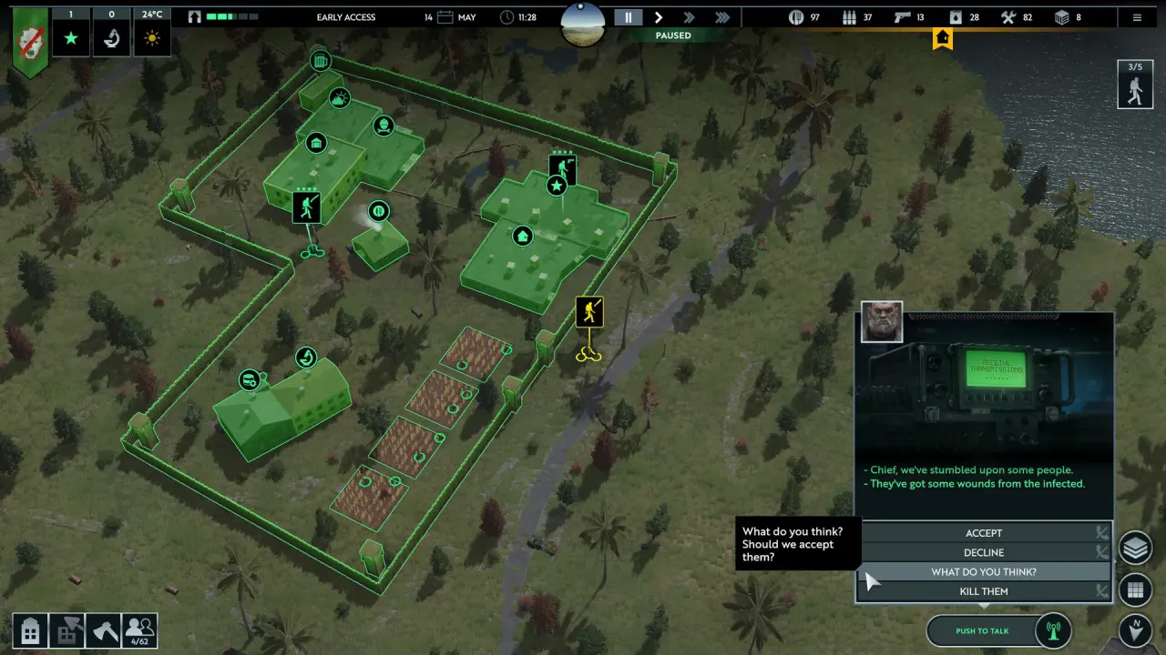 Infection Free Zone scavenging and exploration in ruined streets