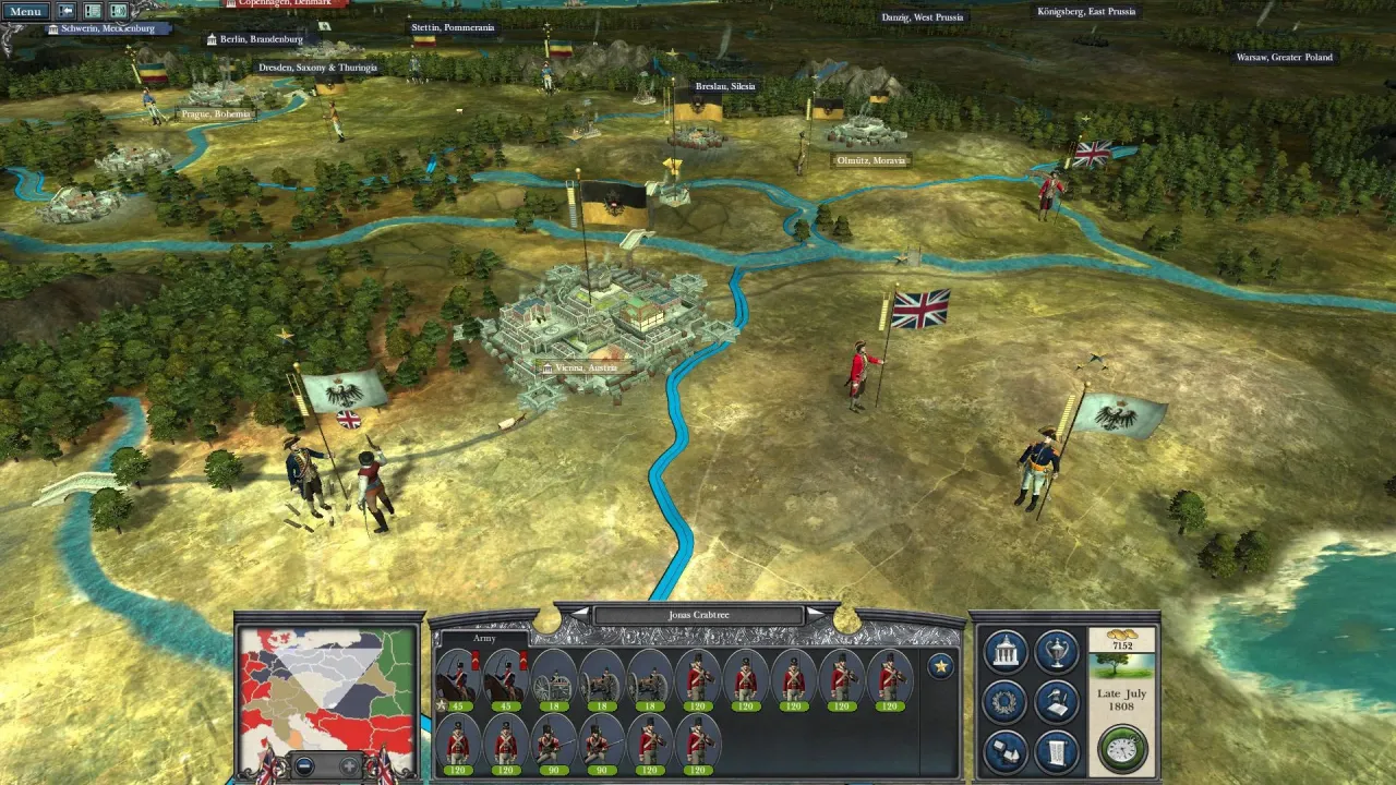 Total War Napoleon Definitive Edition grand strategy campaign map