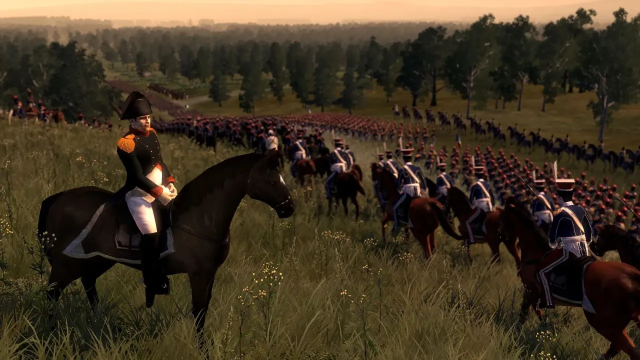 Total War Napoleon Definitive Edition epic land battle with artillery