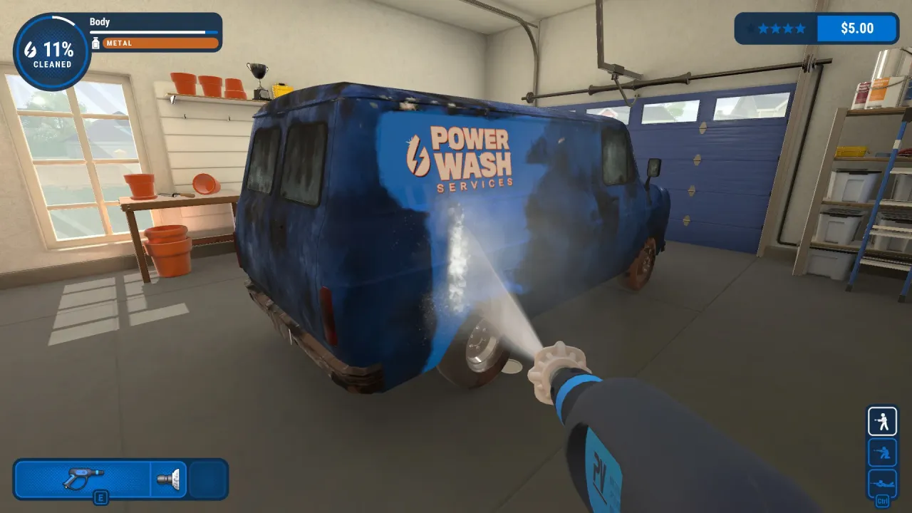 PowerWash Simulator relaxing high-pressure cleaning gameplay