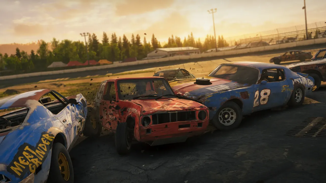 Wreckfest 2 realistic damage physics and debris