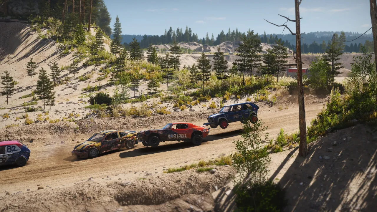 Wreckfest 2 varied tracks and event modes