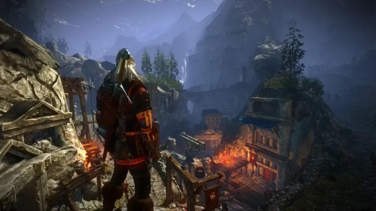 Witcher 2 Enhanced Edition Steam Key - Geralt combat