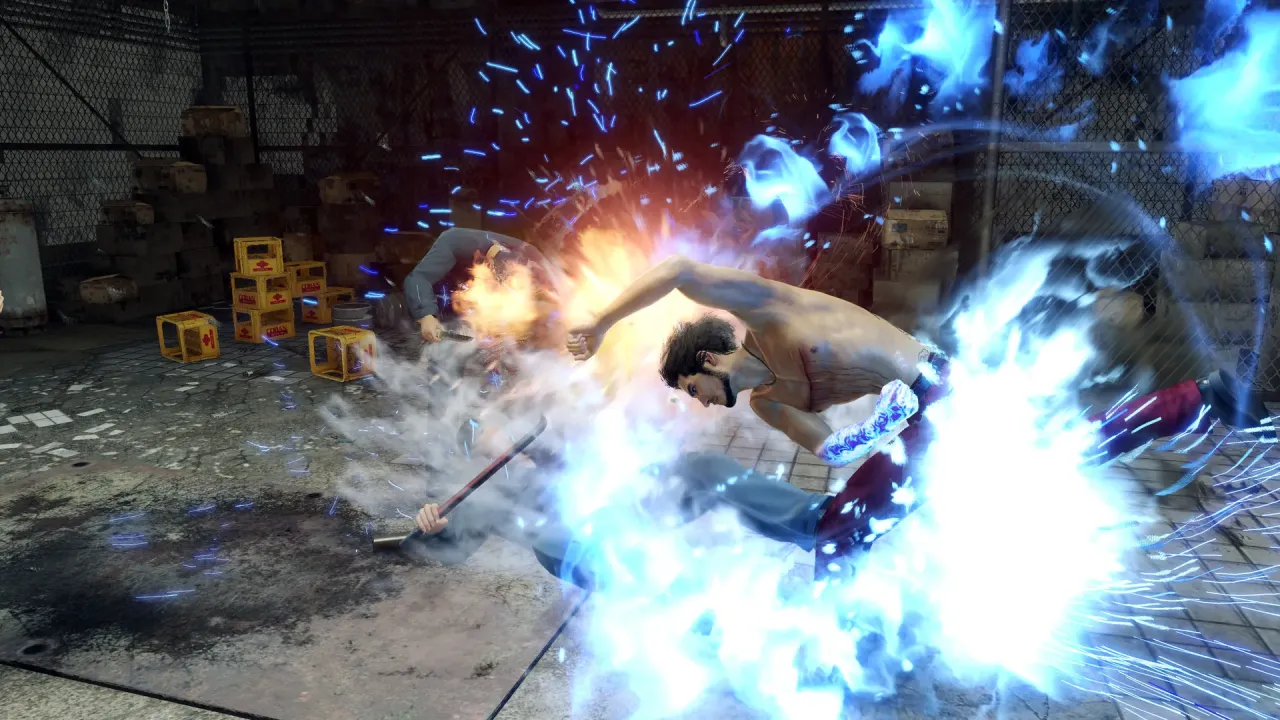 Yakuza Like a Dragon turn-based party combat system