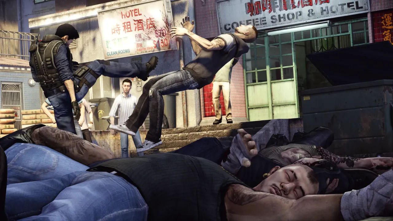 High-quality graphics in Sleeping Dogs