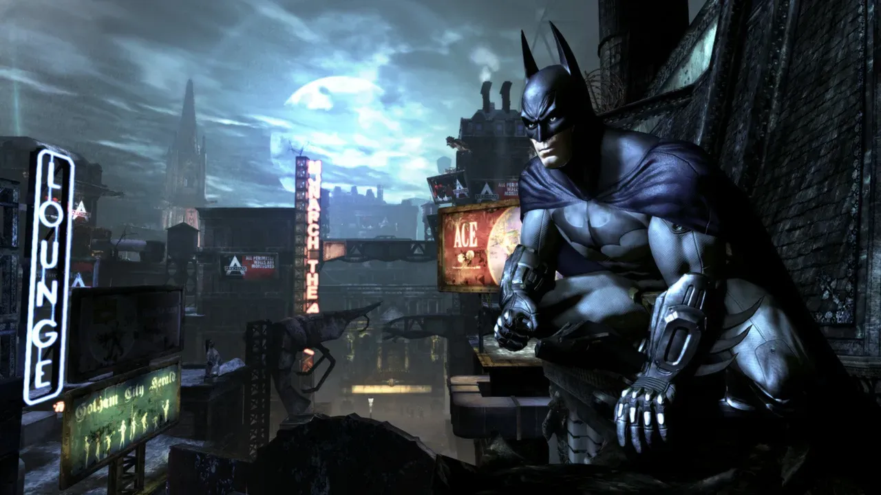 Nightwing gameplay in Arkham City GOTY