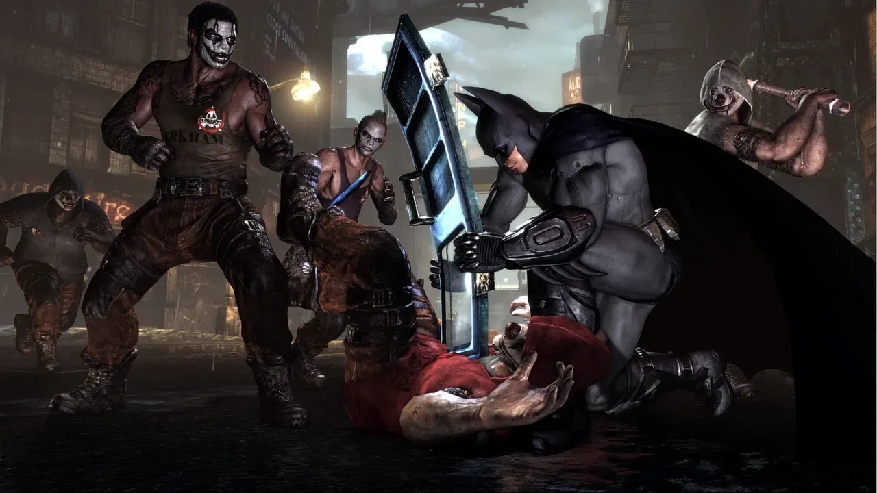 Catwoman combat in Arkham City Game of the Year Edition