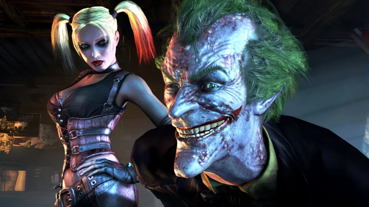 Joker and Harley Quinn in the industrial district