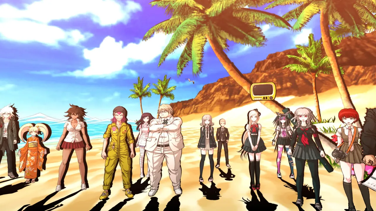 Danganronpa 2 Steam Key Global visual novel gameplay