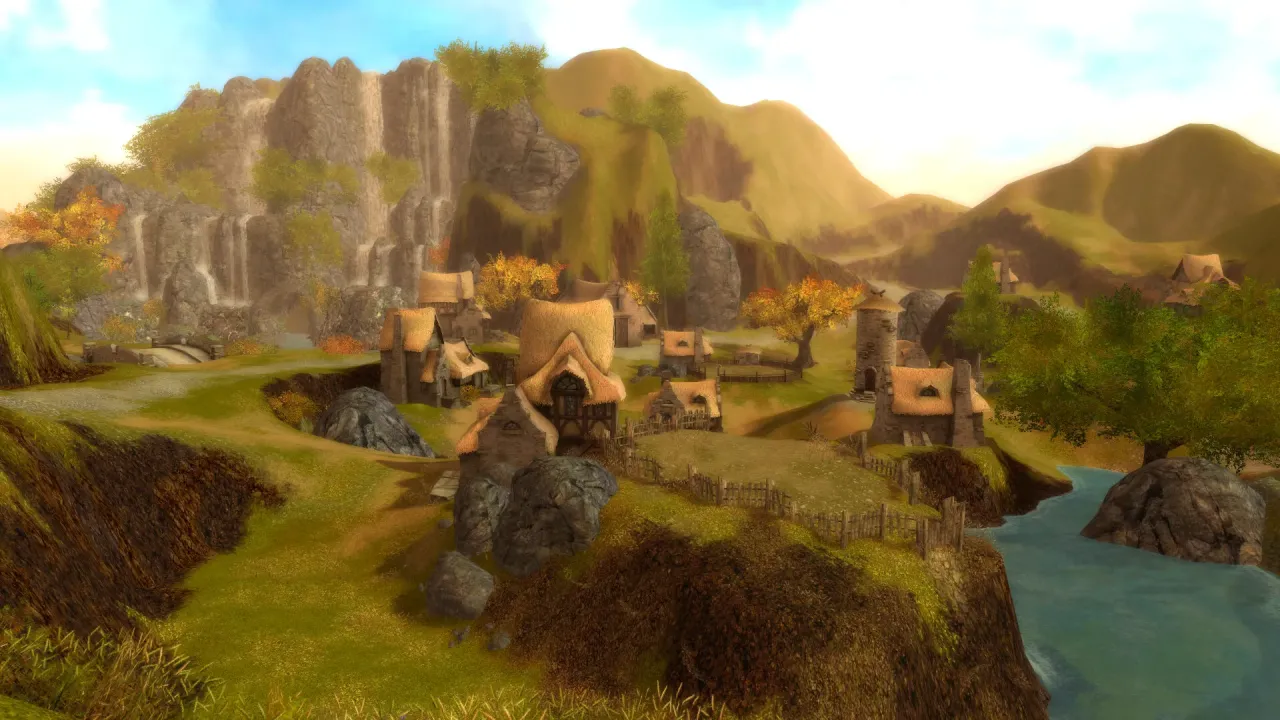 Beautifully rendered environments of Tyria
