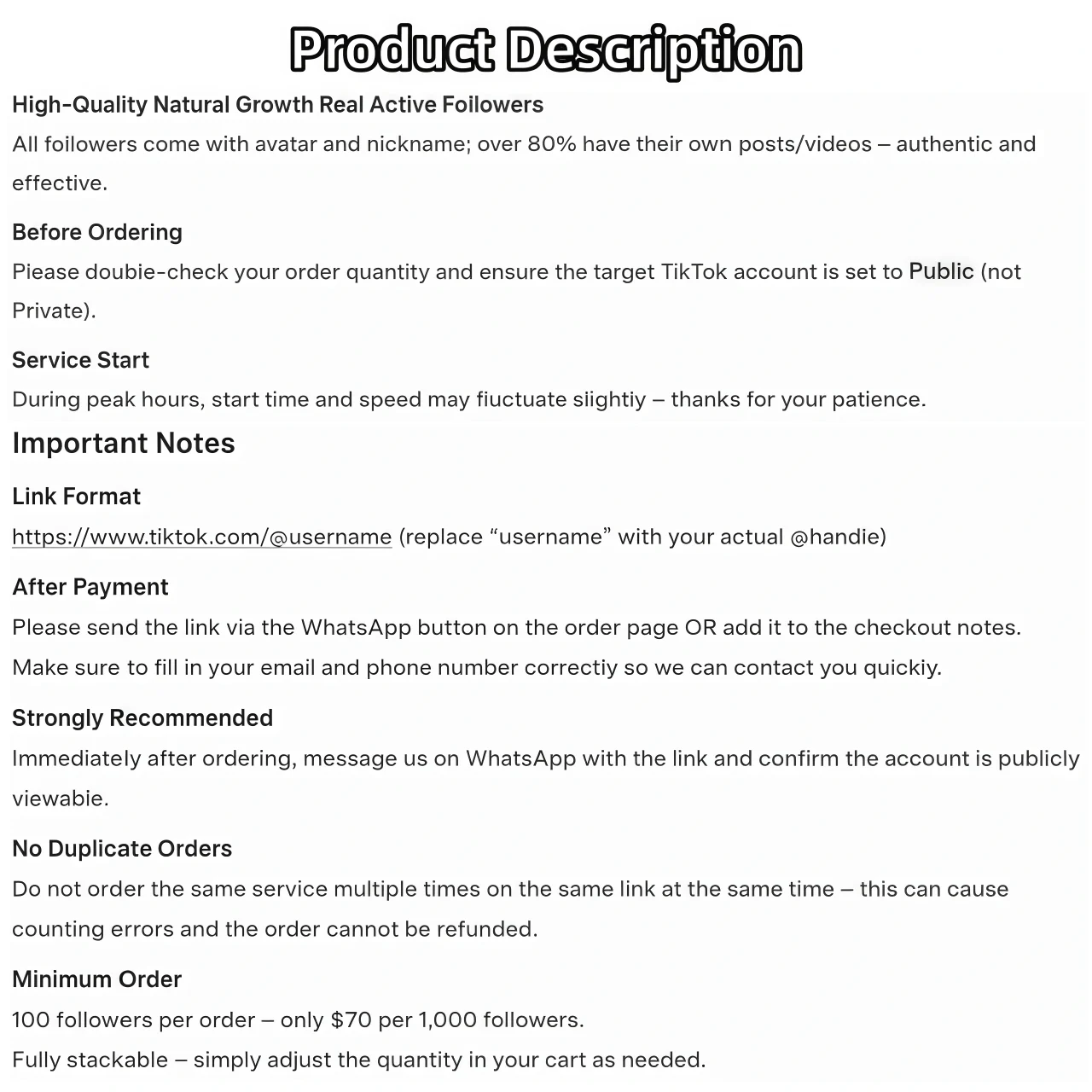 Premium TikTok followers with exclusive real fans and videos