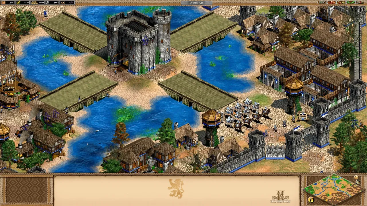 Large scale army formation in legendary strategy game