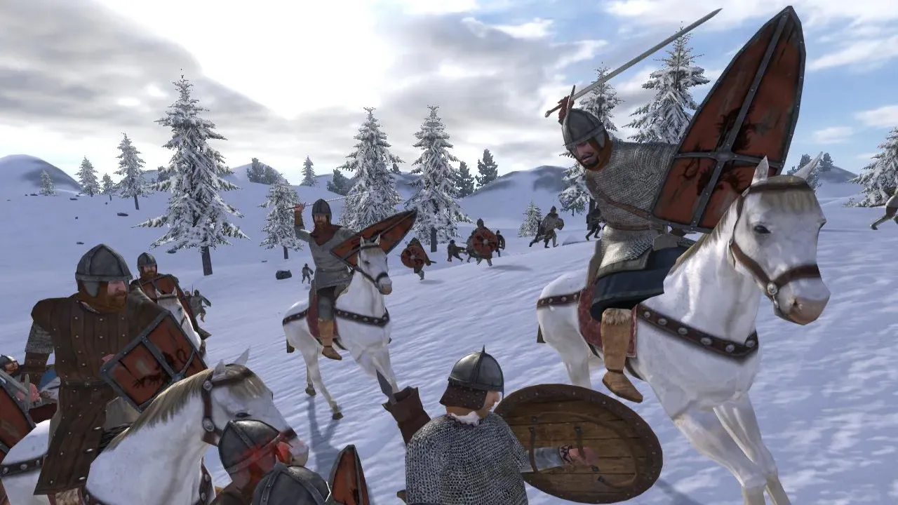 Mount and Blade Warband Steam Key Global epic cavalry charge