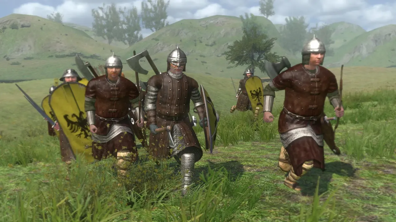 Character customization and equipment in Mount and Blade