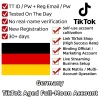 5-Germany TikTok Aged Full-Moon Account