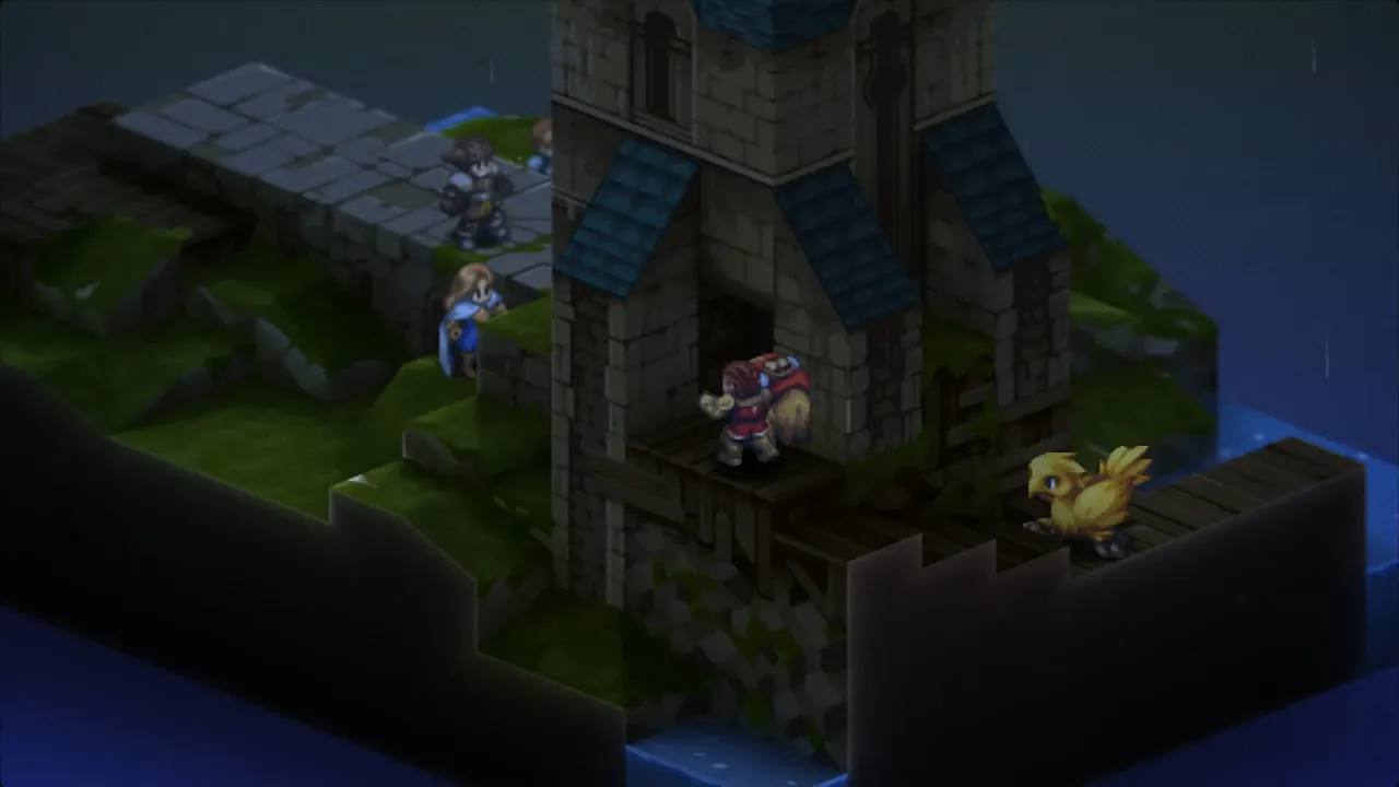 FINAL FANTASY TACTICS The Ivalice Chronicles Ramza and party in combat