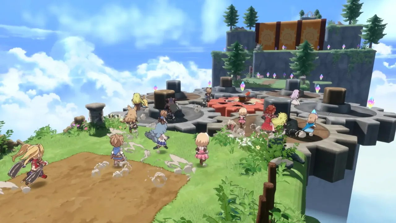 Granblue Fantasy Versus: Rising Grand Bruise online lobby gameplay