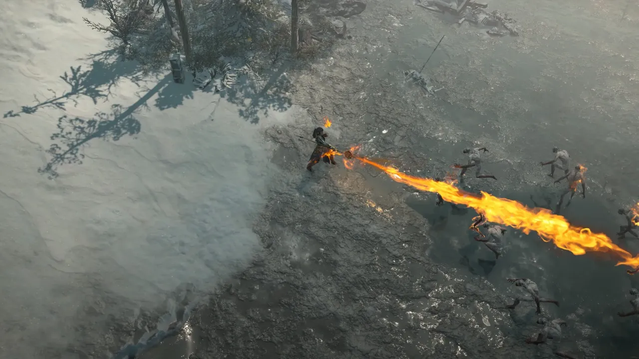 Diablo IV world boss fight in shared open world