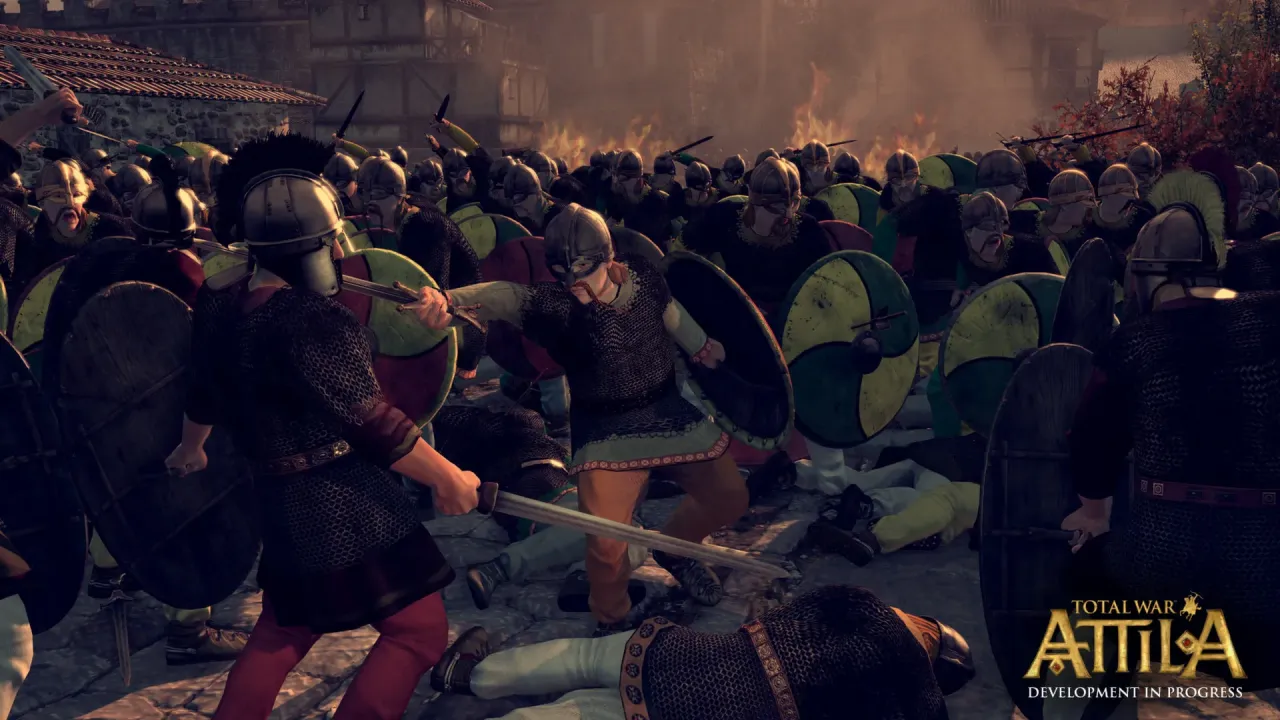 Total War ATTILA Hunnic horde migration and destruction
