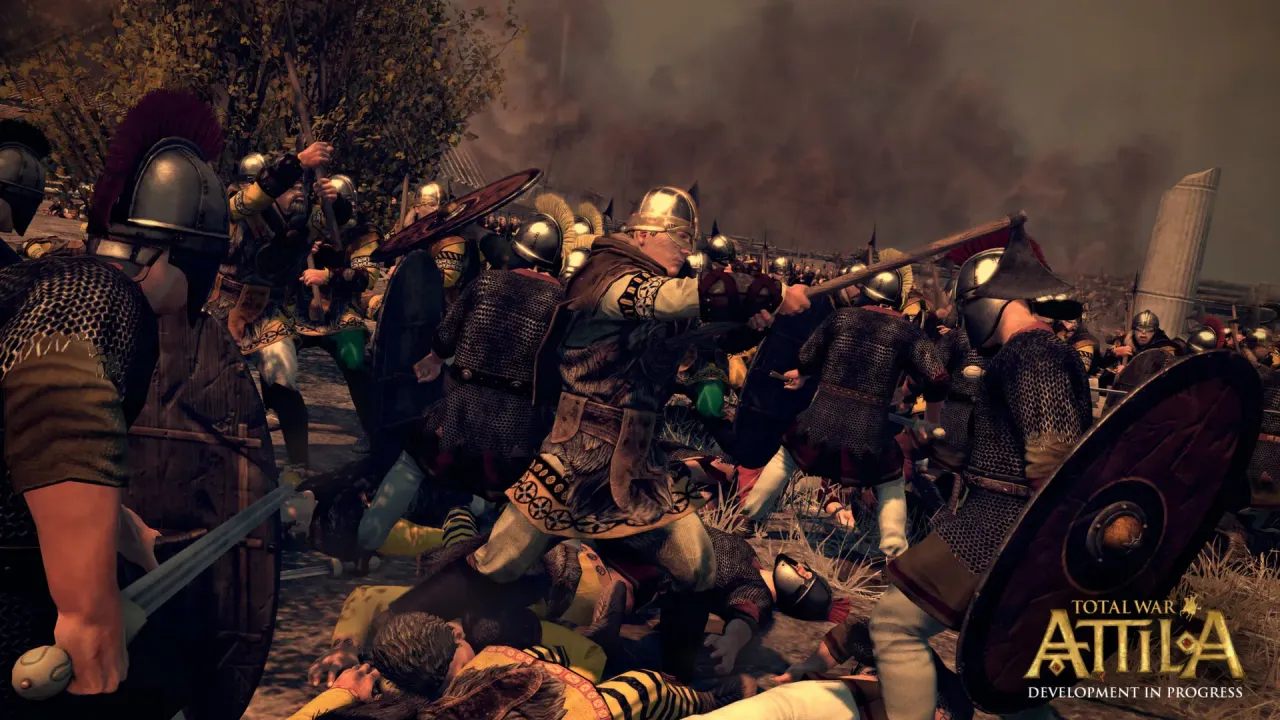 Total War ATTILA horde mode gameplay and razing cities