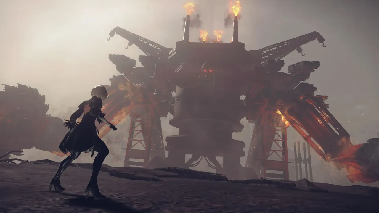 NieR Automata Steam Key - multiple endings and deep story
