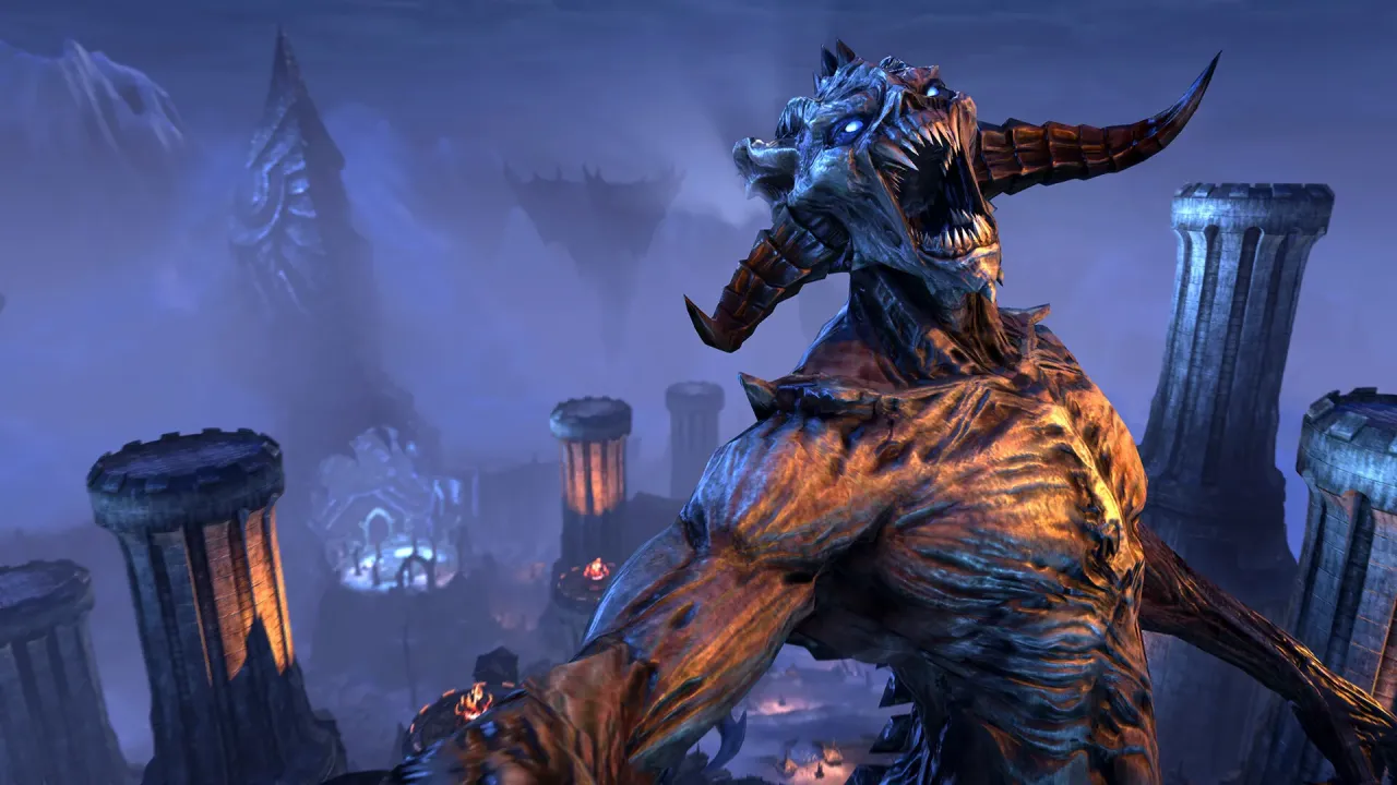 Magic and sword combat gameplay in Elder Scrolls Online