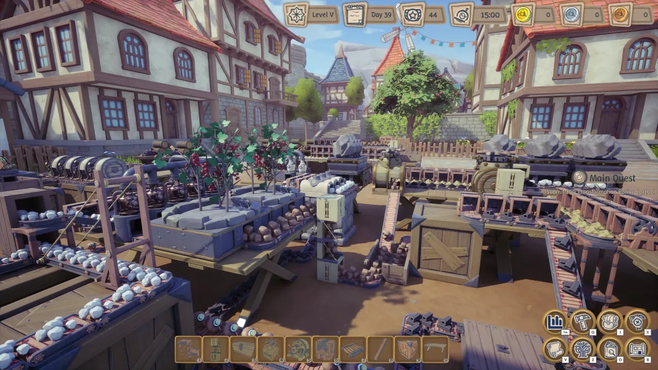 Alchemy Factory Steam Key Global production line setup