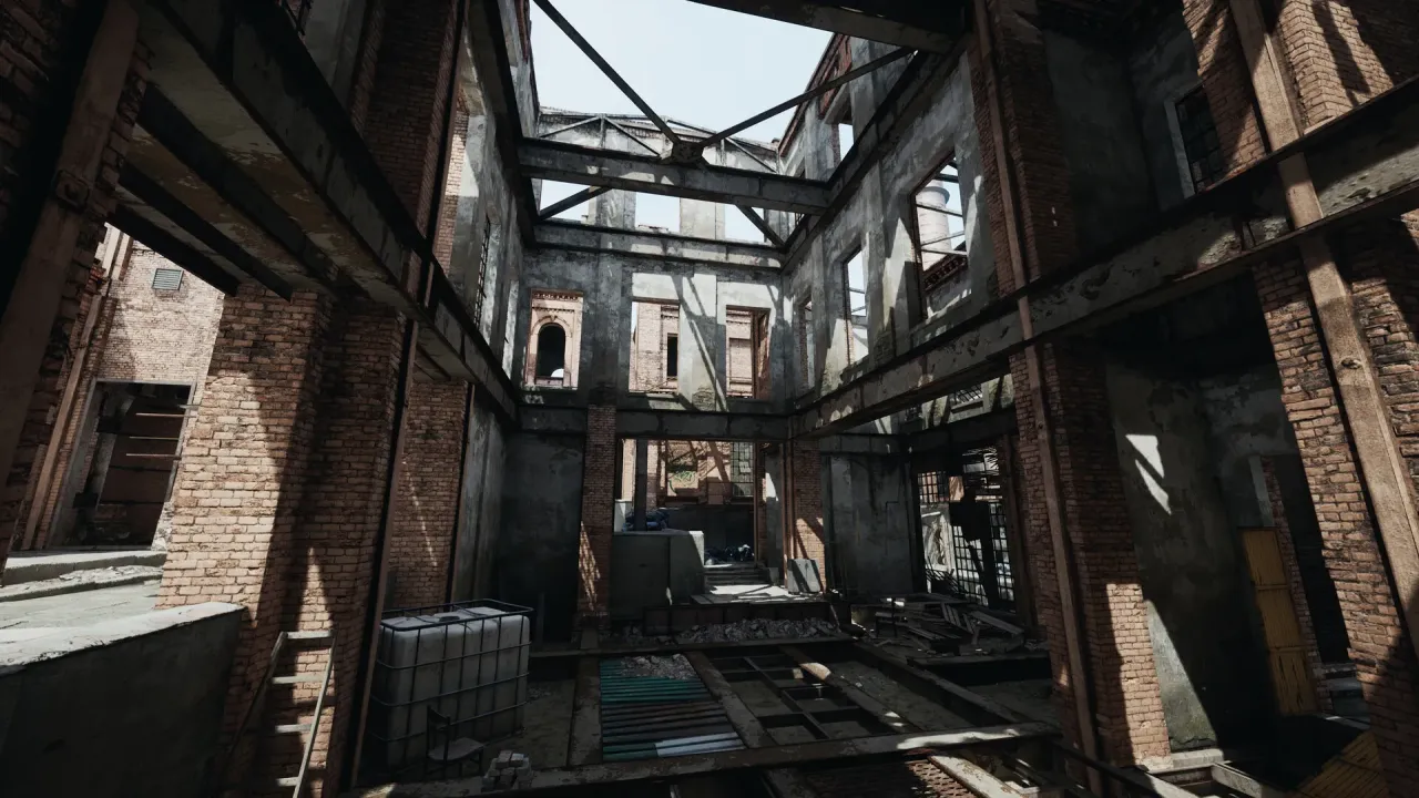 Race track with gates for professional drone training