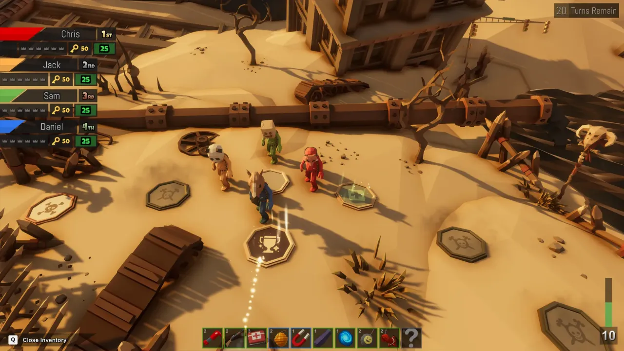 Hilarious minigames and competitive gameplay with friends