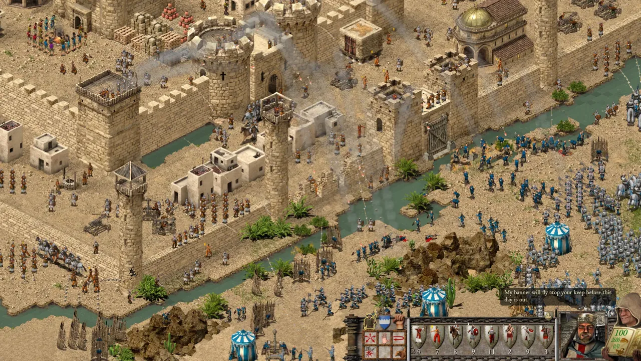 Stronghold Crusader Definitive Edition Steam Key Global castle defense