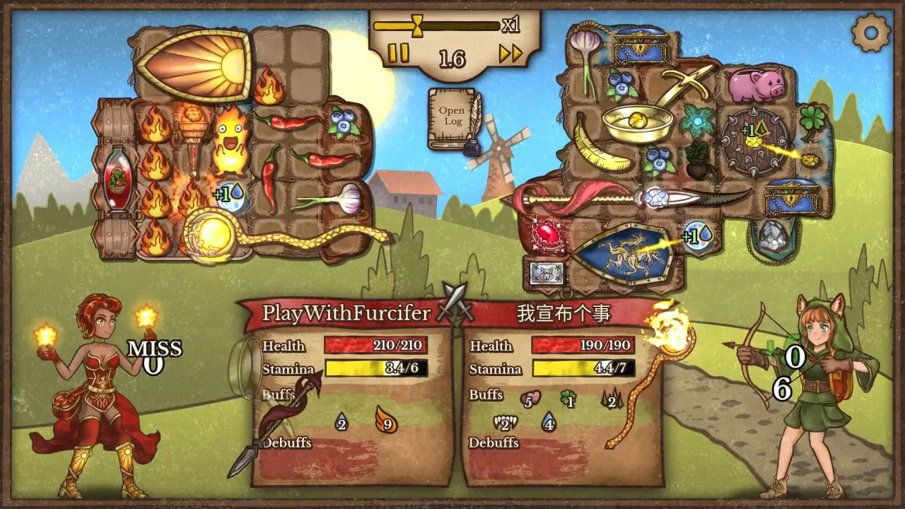 Creative item combinations and powerful gear crafting