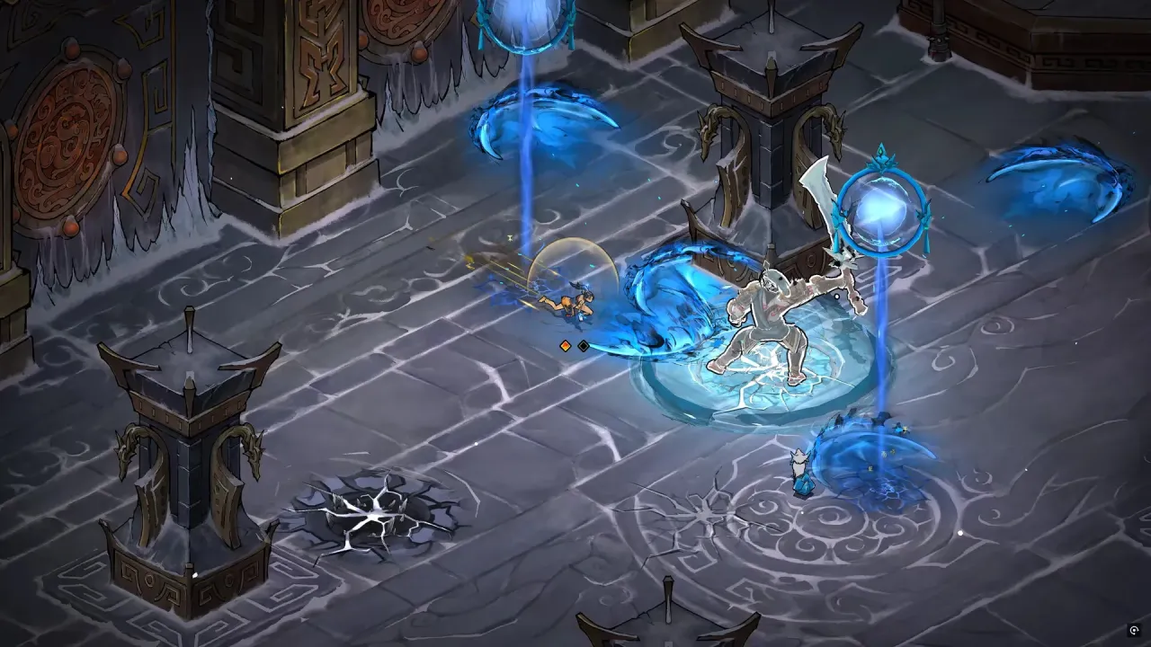 Intricate character progression and magical ink abilities