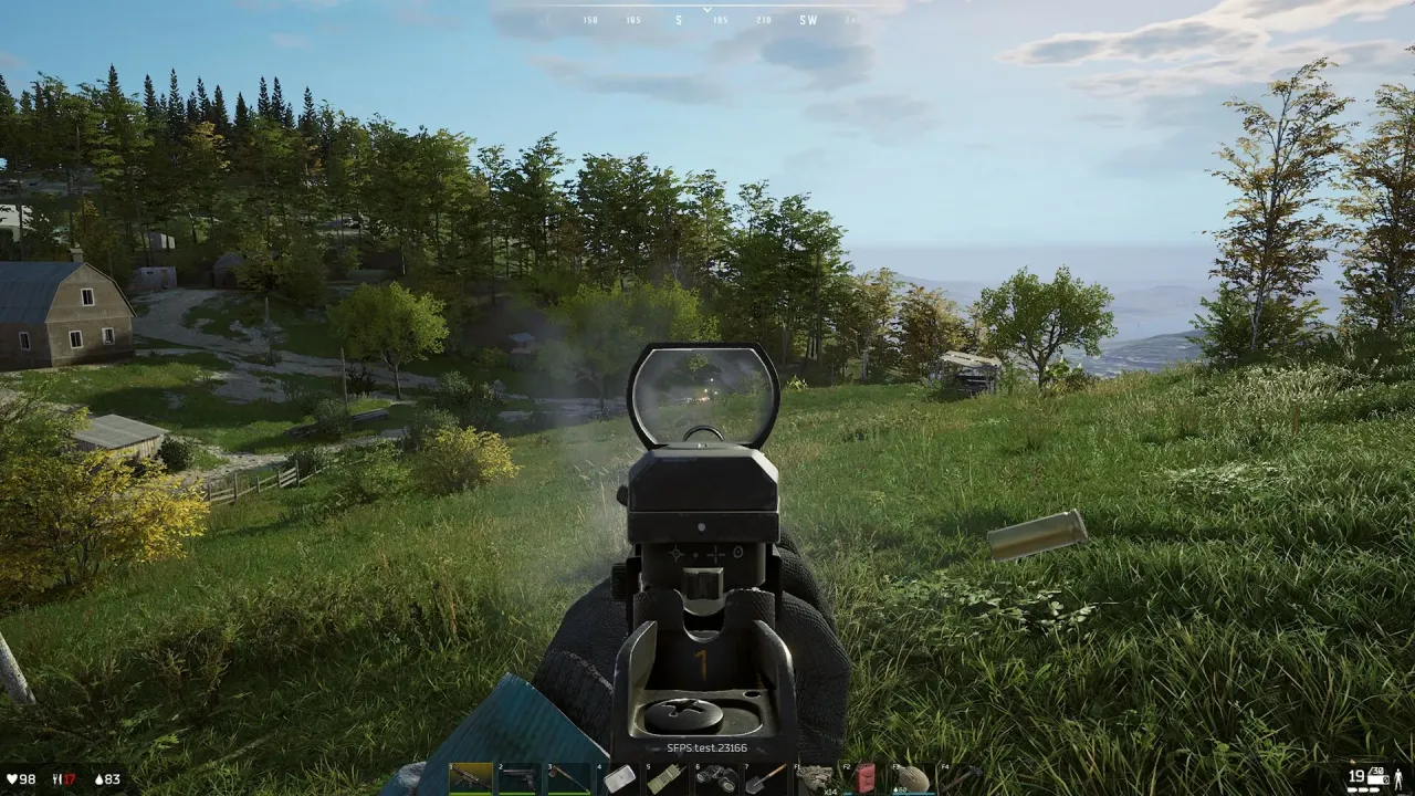 Weapon customization and realistic ballistics