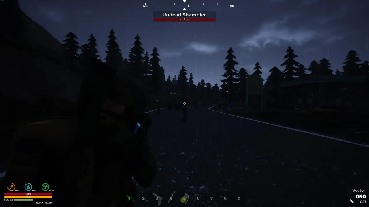 Base building and fortification in zombie wasteland