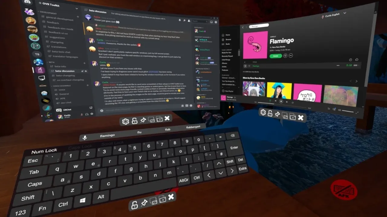 OVR Toolkit Steam Key Global virtual desktop overlay interface