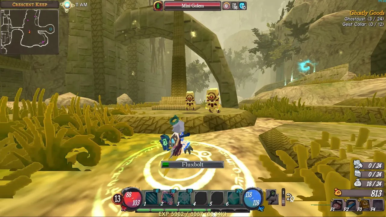 Powerful bosses and rare loot drops