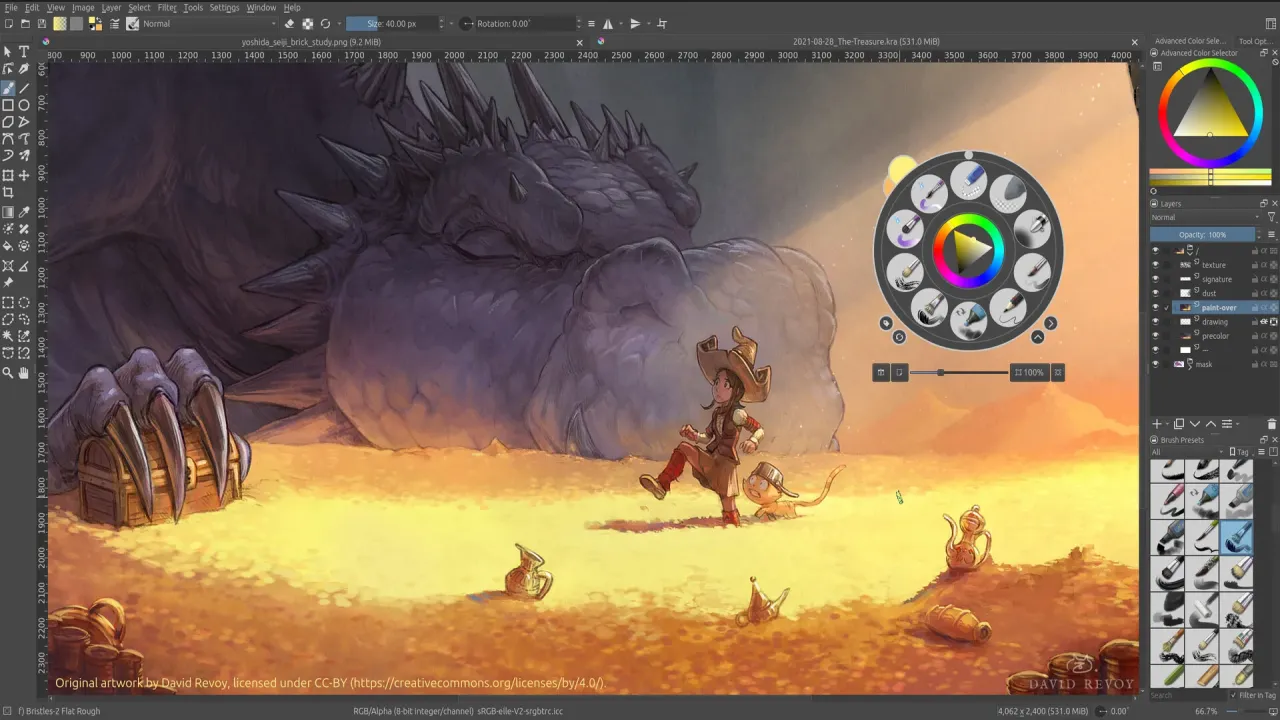 Krita Steam Key Global professional digital art interface