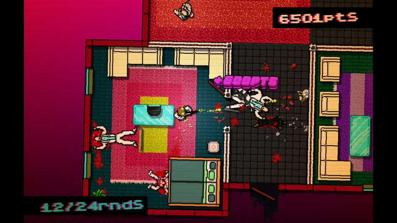 Hotline Miami Steam Key Global neon pixel art gameplay