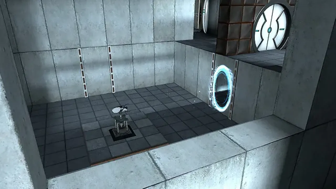 First person perspective navigating physics based obstacles