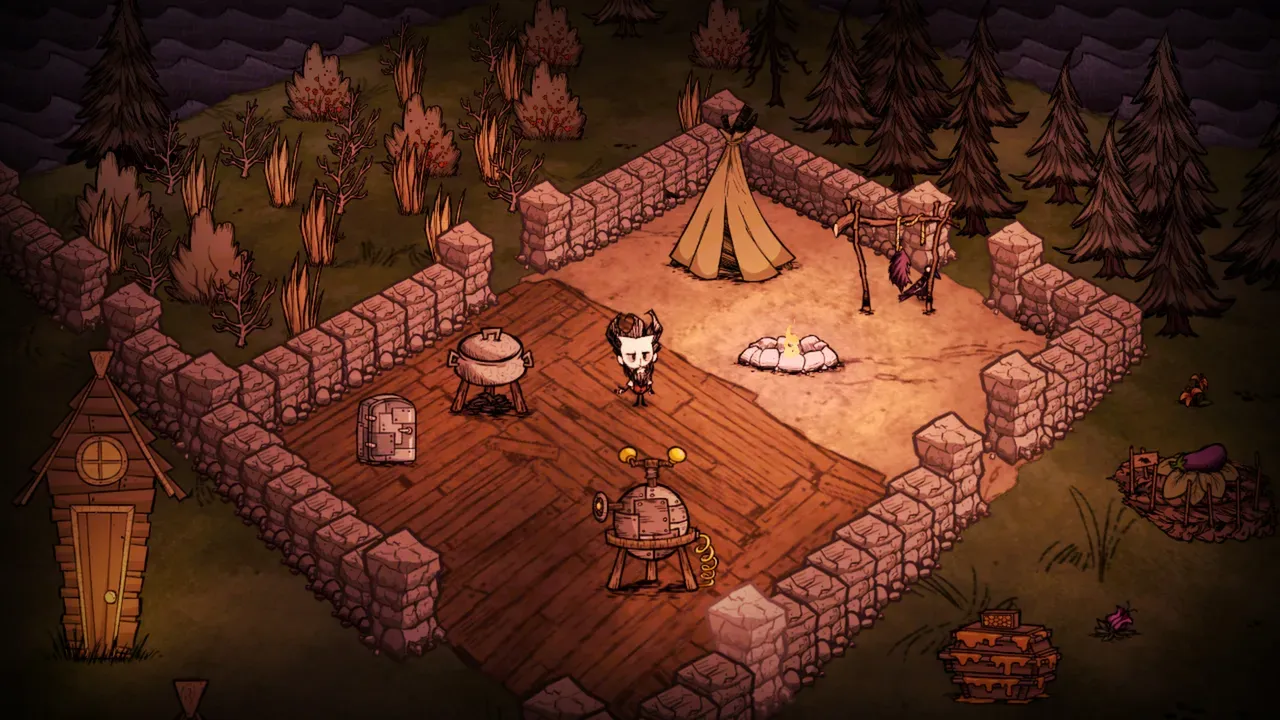 Don't Starve Steam Key Global survival gameplay with Wilson